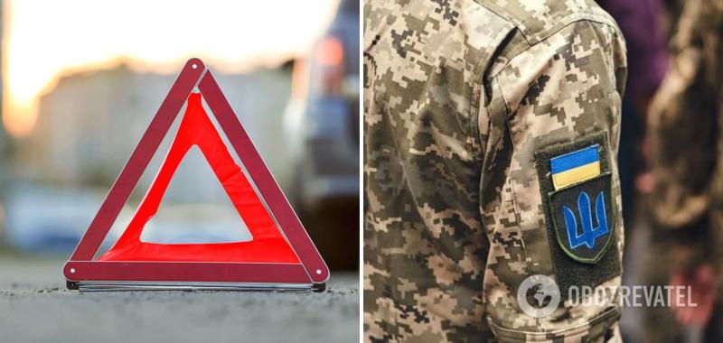 Вылетел с дороги и перевернулся: в Одесской области в ДТП попал пикап с военными, есть пострадавшие