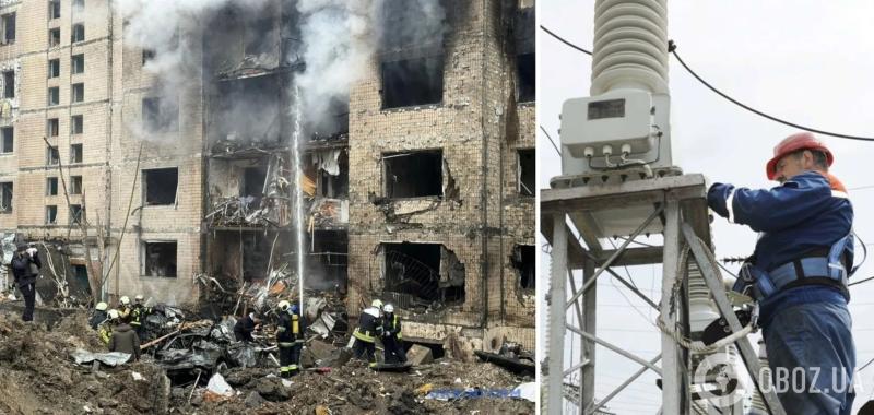 За двое суток энергетики ДТЭК вернули свет для 1 тыс. семей в Донецкой области